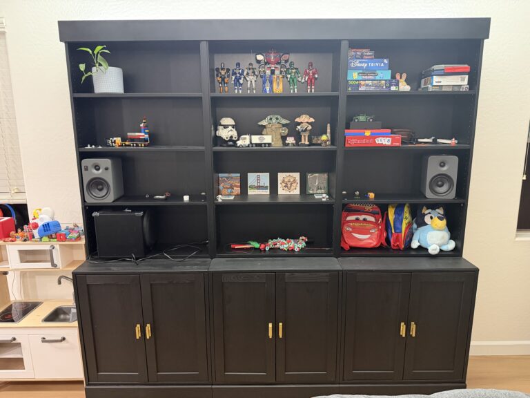 DIY Storage Project: How to Build Shelves and Cabinets for More Home Storage (IKEA HAVSTA Cabinets and BILLY Bookcases)