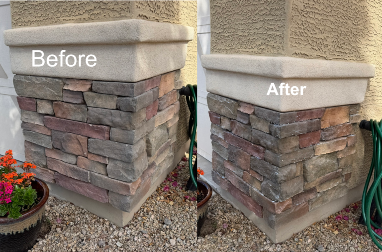 DIY Guide: Spraying Clear Color Enhancer on Exterior Bricks